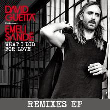 DAVID GUETTA FT EMELI SANDE - WHAT I DID FOR LOVE